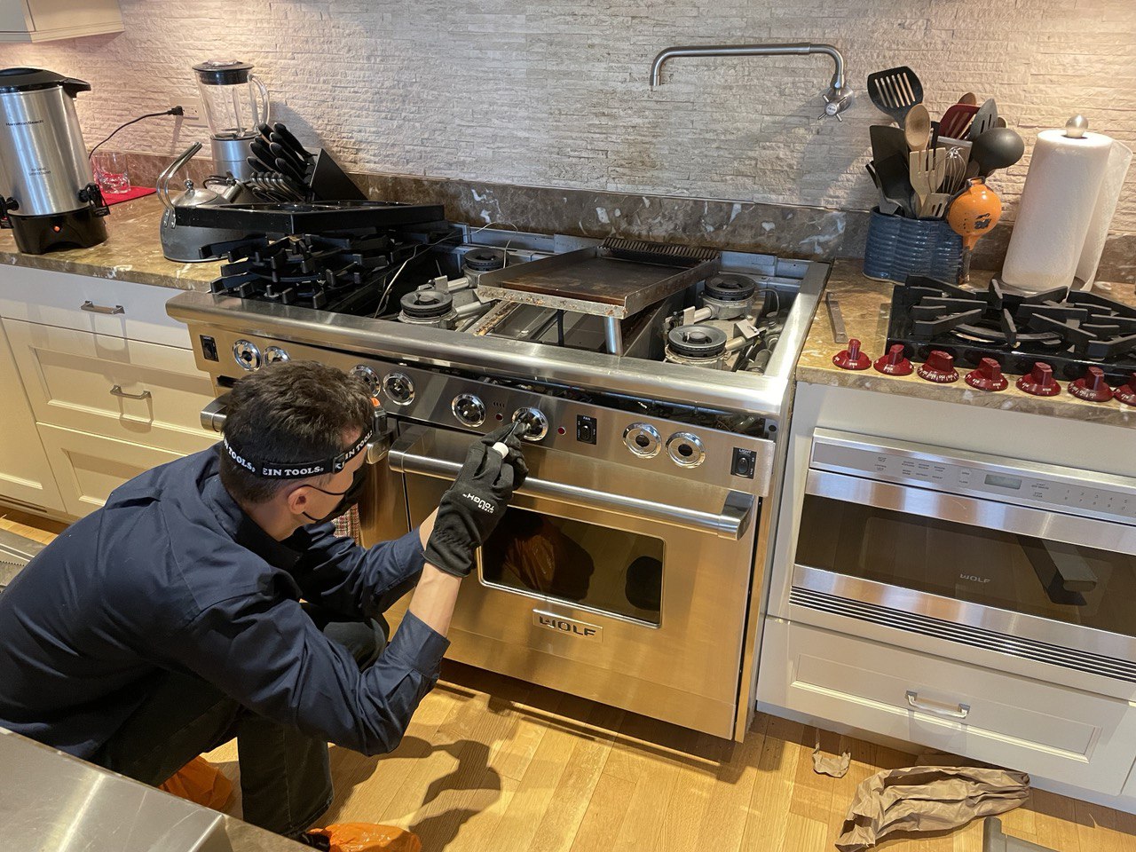 Trust Pro technician at work